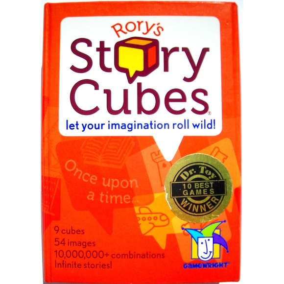 🦋 Rory's Story Cubes Dice Game By Gamewright Storytelling Imagination Game - Picture 1 of 3
